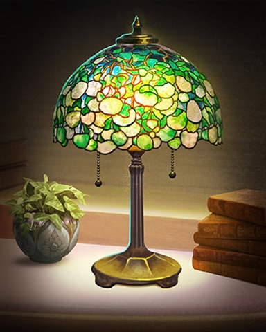 Snowball Decorative Lamps Badge