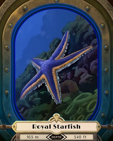 Tri-Peaks Solitaire HD Royal Starfish Deep Sea Creatures Badge