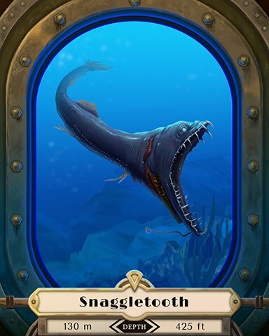Canasta HD Snaggletooth Deep Sea Creatures Badge
