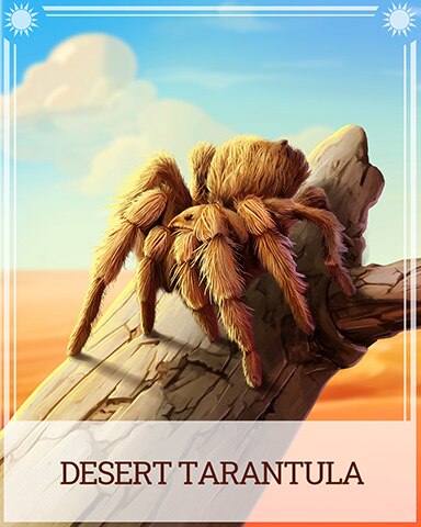 Pogo Desert Tarantula Desert Wonders Badge