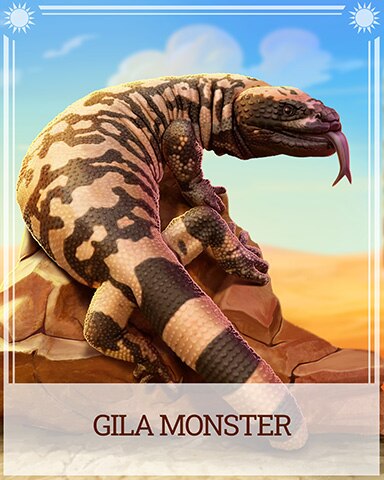 Pogo Gila Monster Desert Wonders Badge