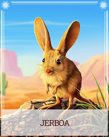 Pogo Jerboa Desert Wonders Badge
