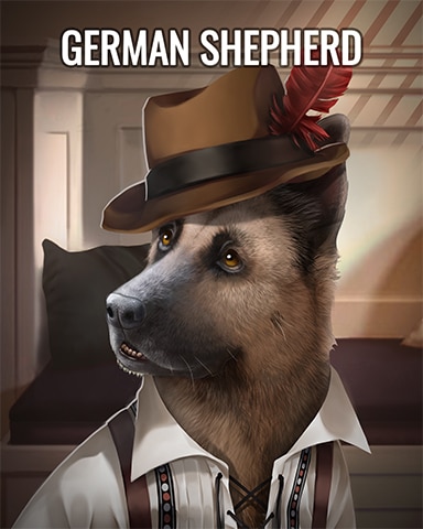 Crossword Cove HD German Shepherd Dogs in Disguise Badge