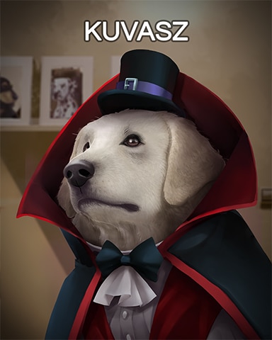MONOPOLY Sudoku Kuvasz Dogs in Disguise Badge