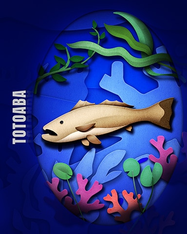 Pogo Totoaba Endangered Animals Badge