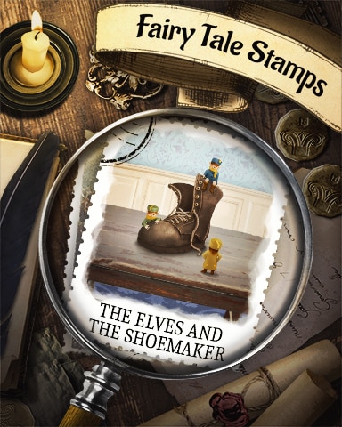 Elves and Showmaker Fairy Tale Badge - StoryQuest