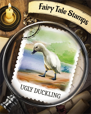 Ugly Duckling Fairy Tale Badge - Claire Hart Classic