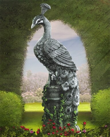 Proud Peacock Garden Friends Badge - Tri-Peaks Solitaire HD