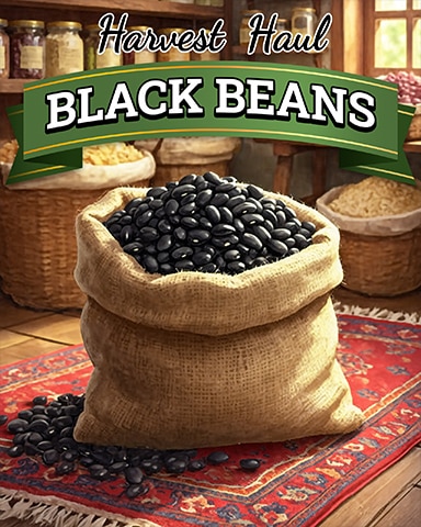 Black Beans Harvest Haul Badge