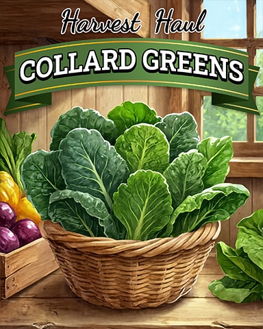 Collard Greens Harvest Haul Badge