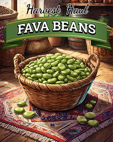 Fava Beans Harvest Haul Badge