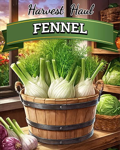 Fennel Bulbs Harvest Haul Badge