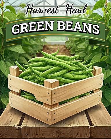 Green Beans Harvest Haul Badge