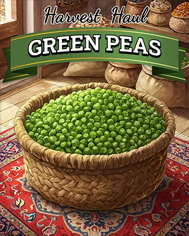Green Peas Harvest Haul Badge