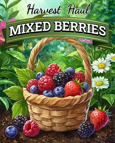 Mixed Berries Harvest Haul Badge