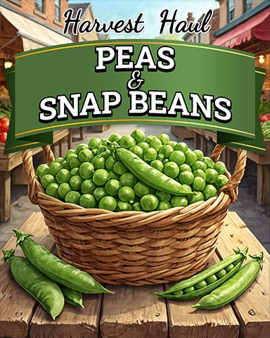 Word Whomp HD Peas and Snap Beans Harvest Haul Badge