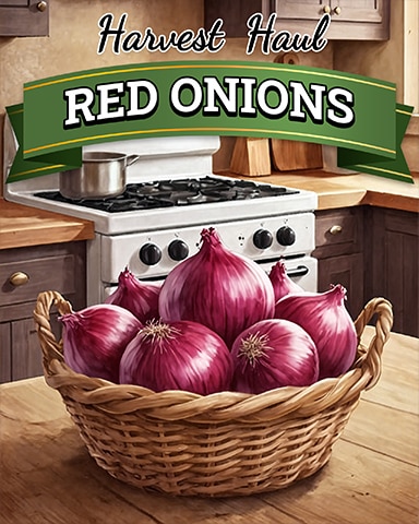 Red Onions Harvest Haul Badge