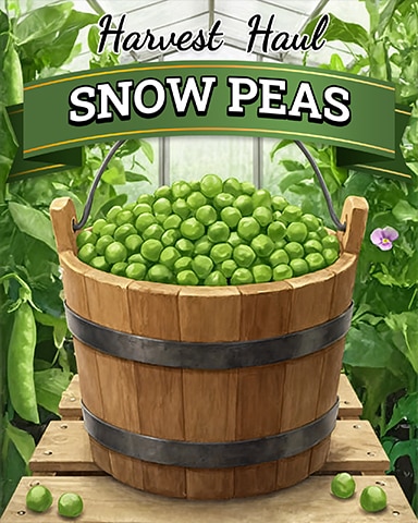 Shelled Snow Peas Harvest Haul Badge