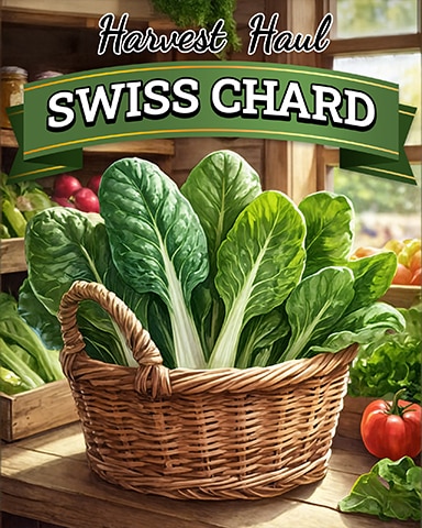 Swiss Chard Harvest Haul Badge