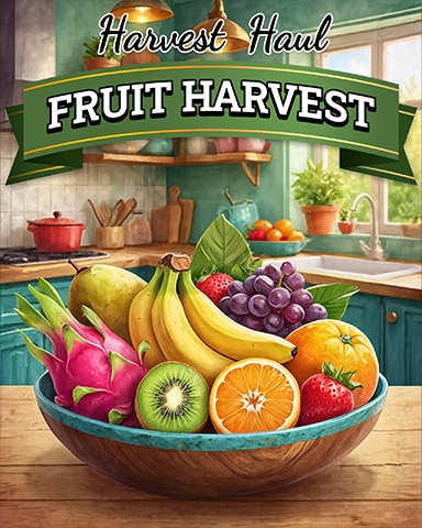 Sweet Tooth Town Tropical Fruit Harvest Haul Badge