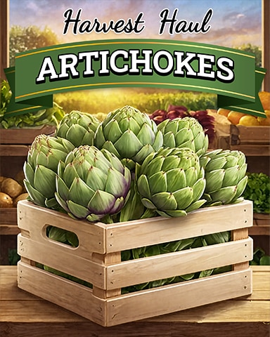 Artichokes Harvest Haul Badge