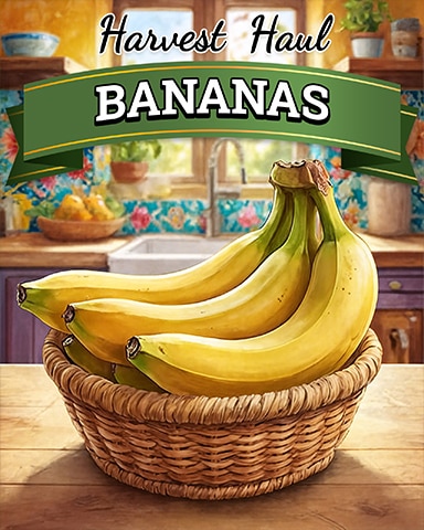 Crossword Cove HD Bananas Harvest Haul Badge