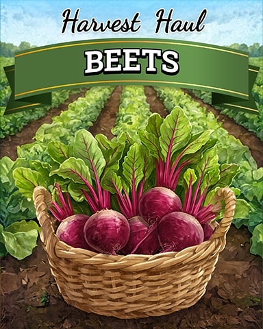 Beets Harvest Haul Badge