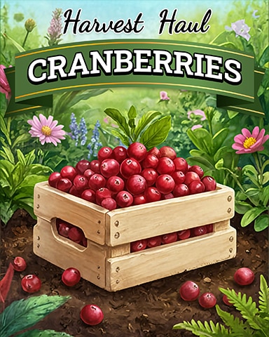 Cranberries Harvest Haul Badge