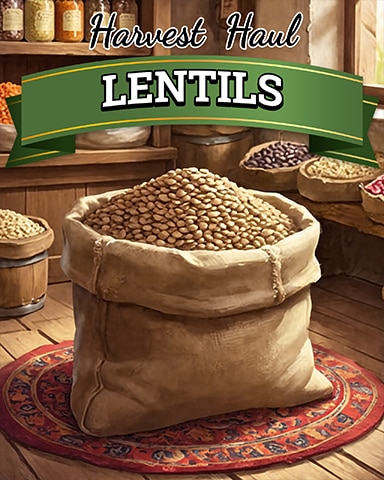 Lentils Harvest Haul Badge