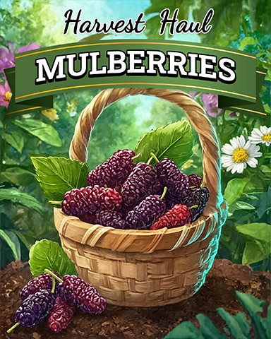 Mulberries Harvest Haul Badge