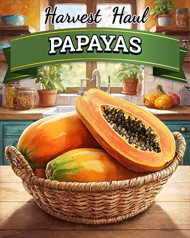 MONOPOLY Sudoku Papayas Harvest Haul Badge
