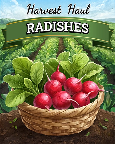 Radishes Harvest Haul Badge