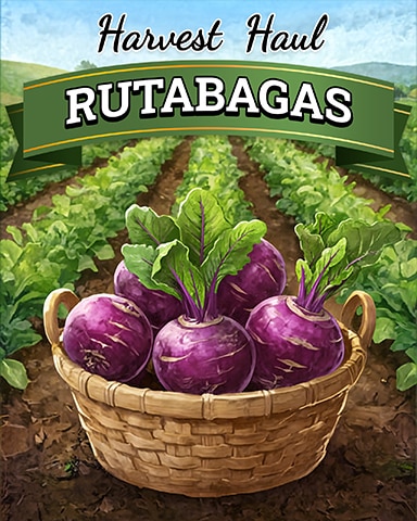 Rutabagas Harvest Haul Badge