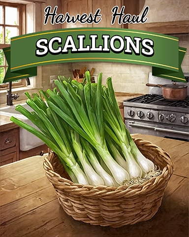 Scallions Harvest Haul Badge