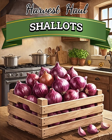 Shallots Harvest Haul Badge