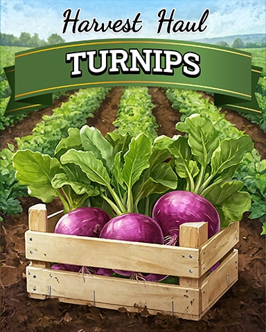 Turnipis Harvest Haul Badge