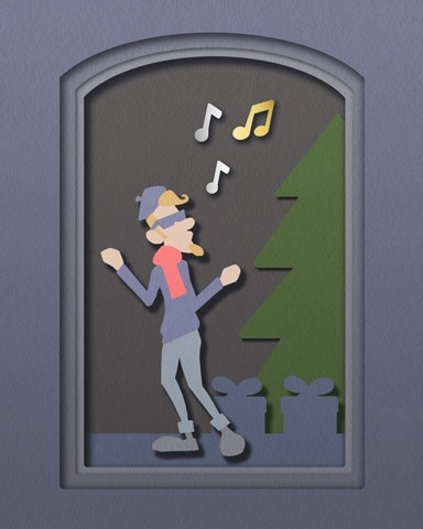 Jazzy Holiday Holiday Cards Badge - Canasta HD