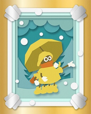 Snowy Day Spider Holiday Cards Badge - Rainy Day Spider Solitaire HD