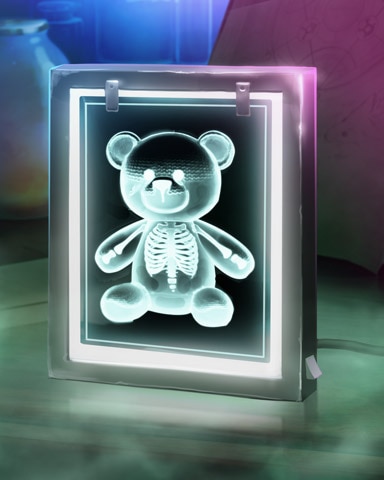 Xray Photo Mad Scientist Lab Badge