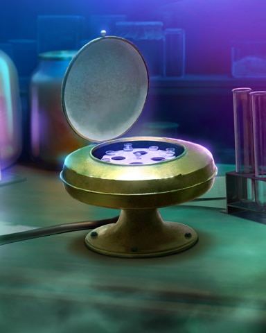 Centrifuge Mad Scientist Lab Badge