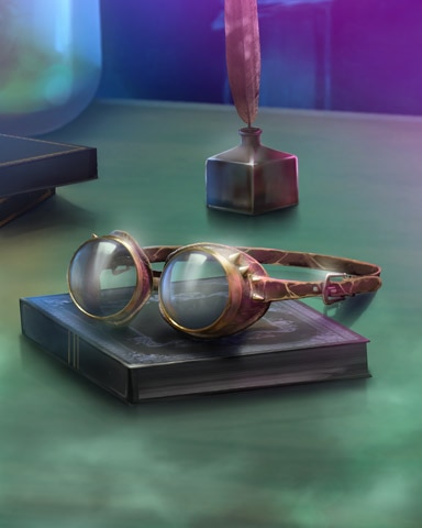 Goggles Mad Scientist Lab Badge