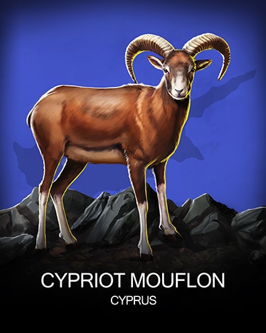 Jungle Gin HD Cypriot Mouflon National Animals Badge