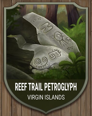 Jungle Gin HD Virgin Islands Reef Trail Petroglyph National Parks Badge