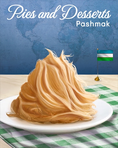 Pashmak Pies and Desserts Badge - Word Whomp HD