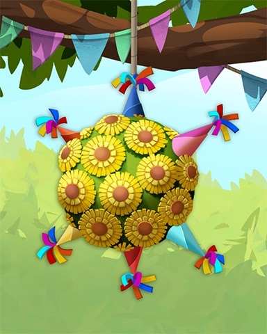Tri-Peaks Solitaire HD Bouquet of Flowers Pogo Pinatas Badge