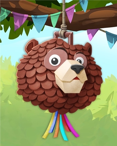 Jungle Gin HD Bear Pogo Pinatas Badge
