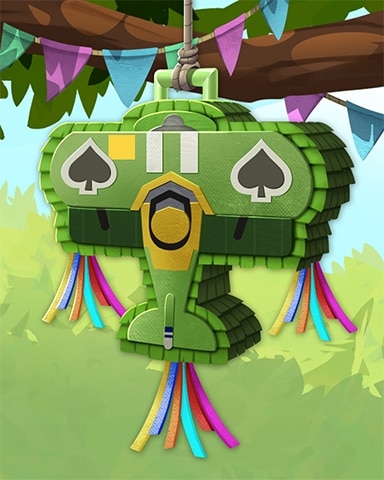 Mahjong Safari HD Biplane Pogo Pinatas Badge