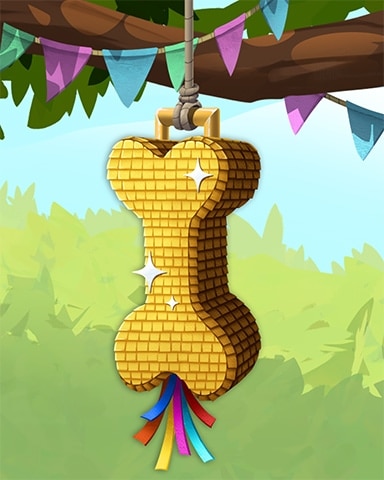 Lucky Cat Bingo Bone Pogo Pinatas Badge