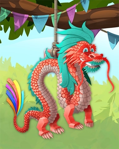 Word Whomp HD Dragon Pogo Pinatas Badge