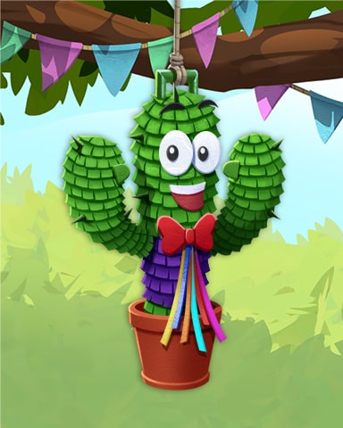 Jet Set Solitaire Spike Pogo Pinatas Badge